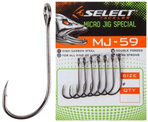 Haczyki do czeburaszki  Select MJ-59 Micro Jig Special roz. 8