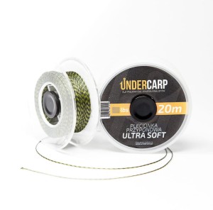 Undercarp Plecionka przyponowa 20m 15lbs ULTRA SOFT zielona