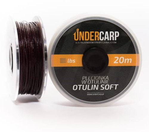 Undercarp-Plecionka-przyponowa-w-otulinie-20m-35LBs-Otulin-Soft-brazowa-3440