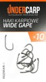 Undercarp Teflonowe Haki Karpiowe Wide Gape 6