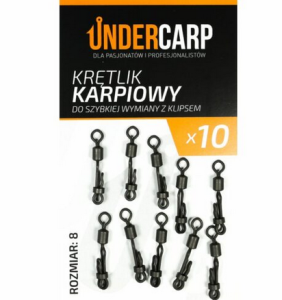 Undecarp Krętlik karpiowy do szybkiej wymiany z klipsem